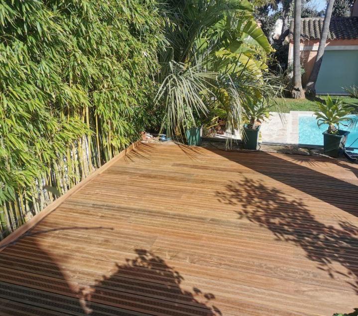 Installation de terrasse en bois Cannes